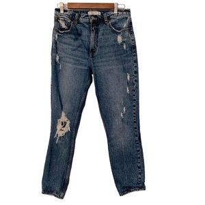 Abercrombie & Fitch Distressed The Skinny High Rise Sz 8